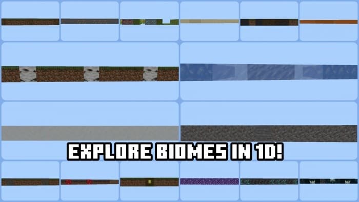 Explore biomes in 1D!