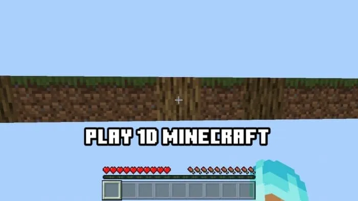 Play 1D Minecraft!