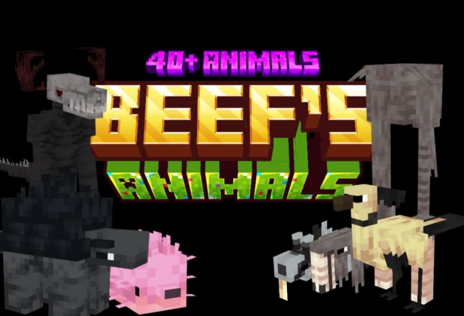 Beef's Animals Addon for Minecraft