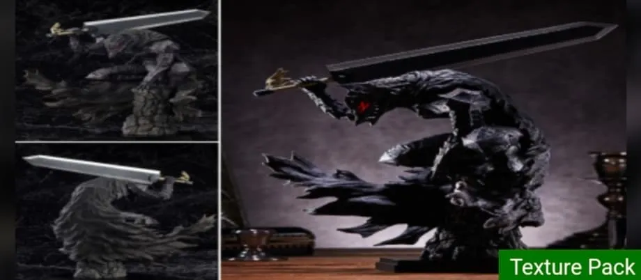 Thumbnail: Berserk Guts Sword Texture