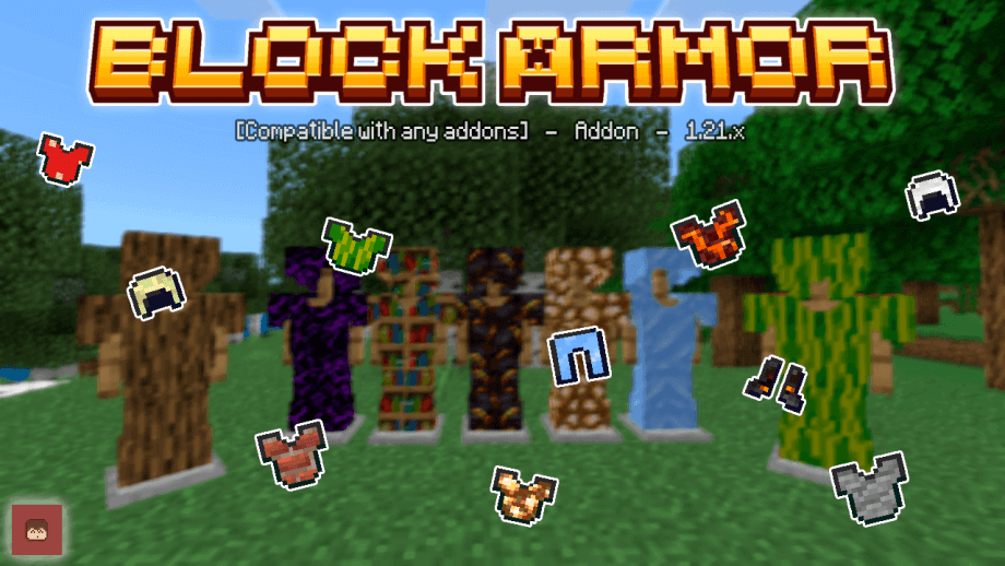 Thumbnail: BlockArmor - Compatible with any Addons - Realms!!!