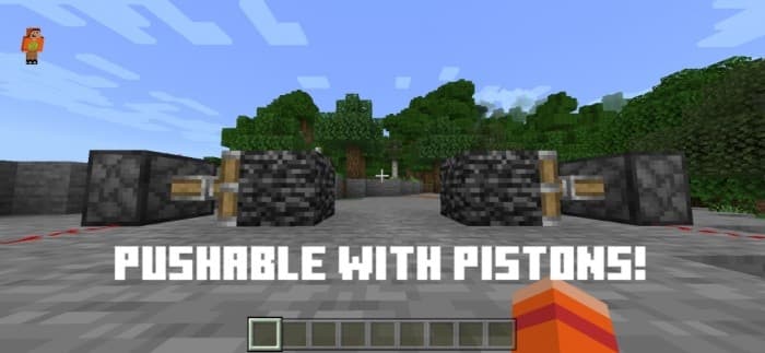 Pushable with pistons!