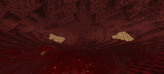 Vine-y Nether Ceiling: Screenshot