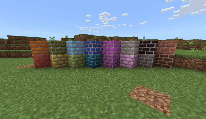 Colorful Bricks: Screenshot