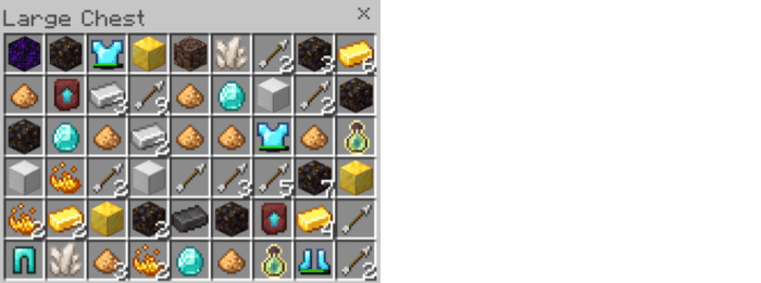 Nether Dungeon Tower: Loots