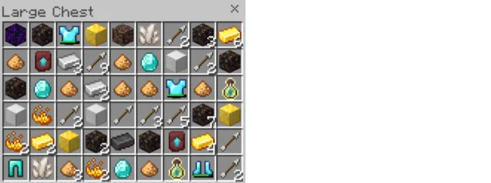 Nether Dungeon Tower: Loots