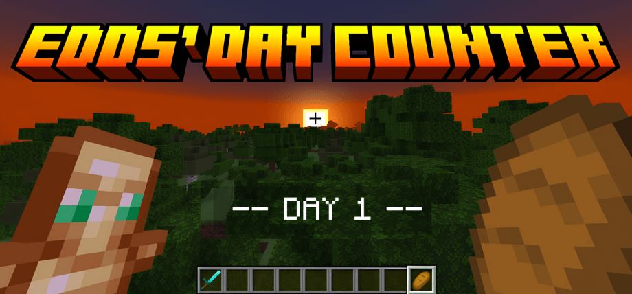 Thumbnail: Edds' Day Counter (1.21 and above)