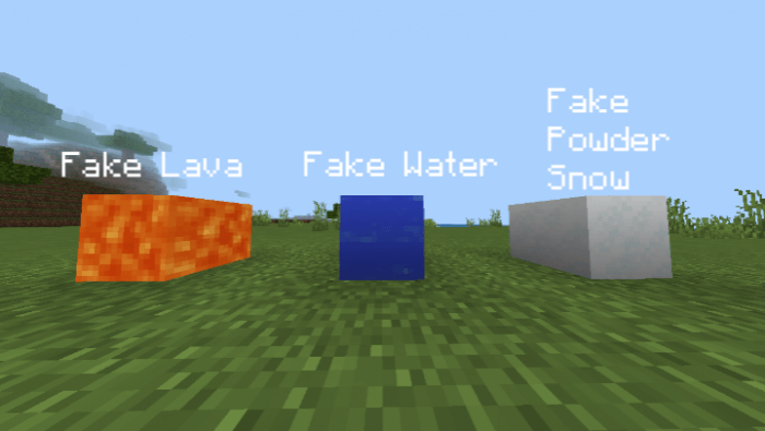 New Blocks: Screenshot