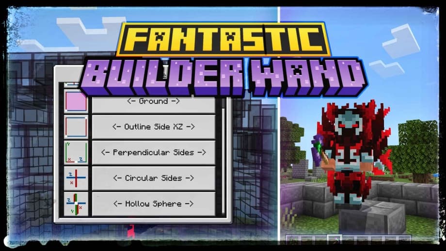 Thumbnail: Fantastic Builder Wand For Survival (not experimental / stable) 1.21+