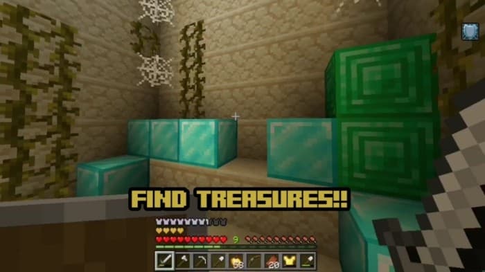 Desert Temple: Find treasures!