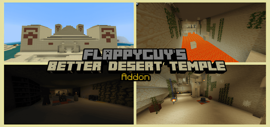 Thumbnail: Flappyguy's Better Desert Temple Addon v2.0