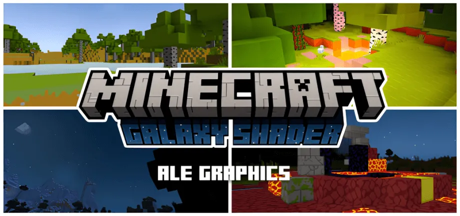 Thumbnail: Galaxy Shader RenderDragon | Support RenderDragon (Compatible With 1.21.20+ Apk Patch)