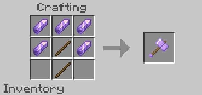 Amethyst Hammer Recipe