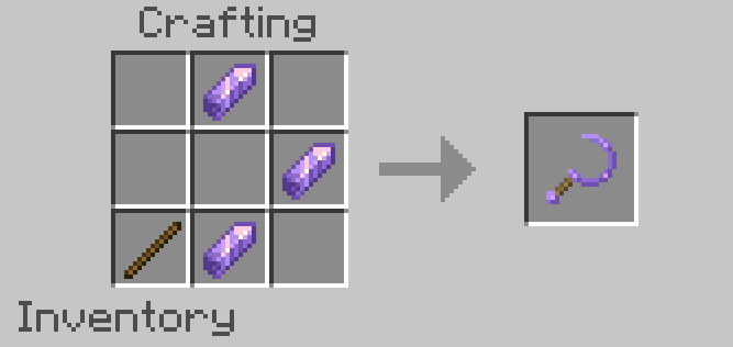 Amethyst Sickle Recipe