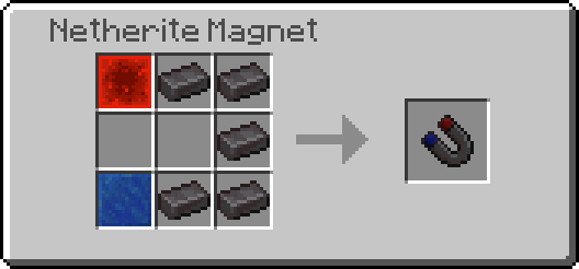 Netherite Magnet Recipe