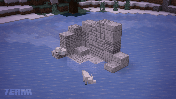 New Diorite Blocks: Screenshot