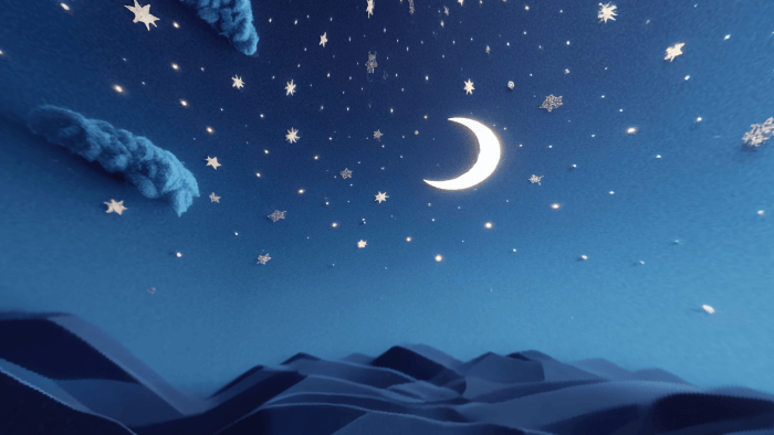 Desert Night Sky Cubemap: Screenshot