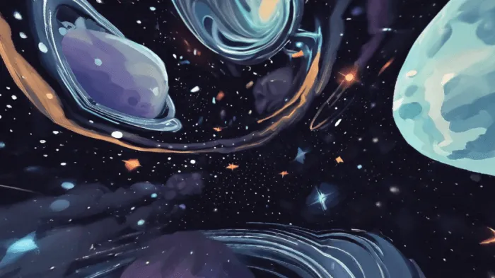 Galaxy Oilpainted Cubemap: Screenshot
