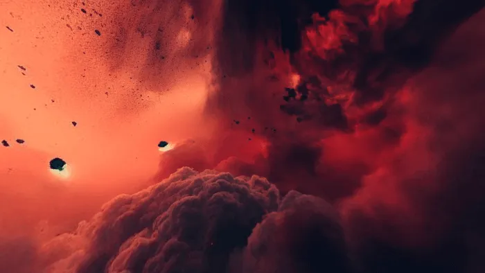 Red Dark Sky Cubemap: Screenshot