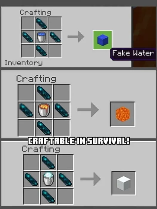 New Blocks: Recipes