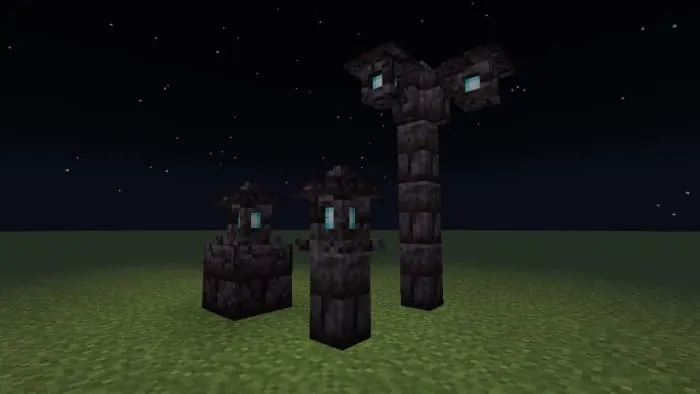 Cracked Polished Blackstone Bricks Soul Lanterns