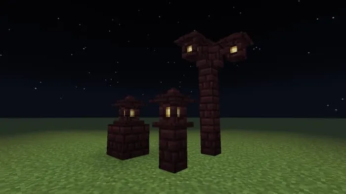 Nether Bricks Lanterns