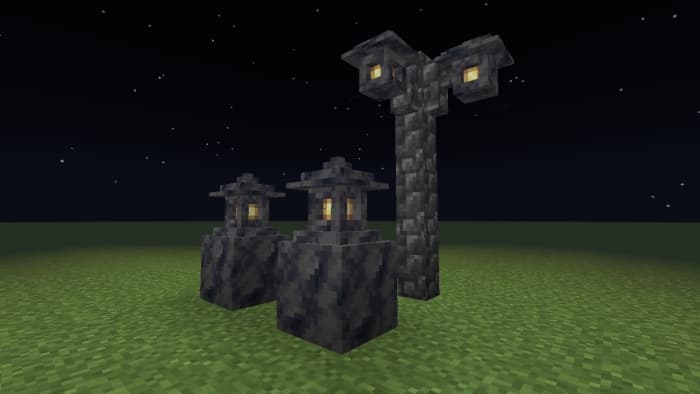 Smooth Basalt Lanterns