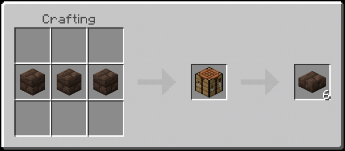 Soul Stone Bricks Slabs Recipe (Variant 1)