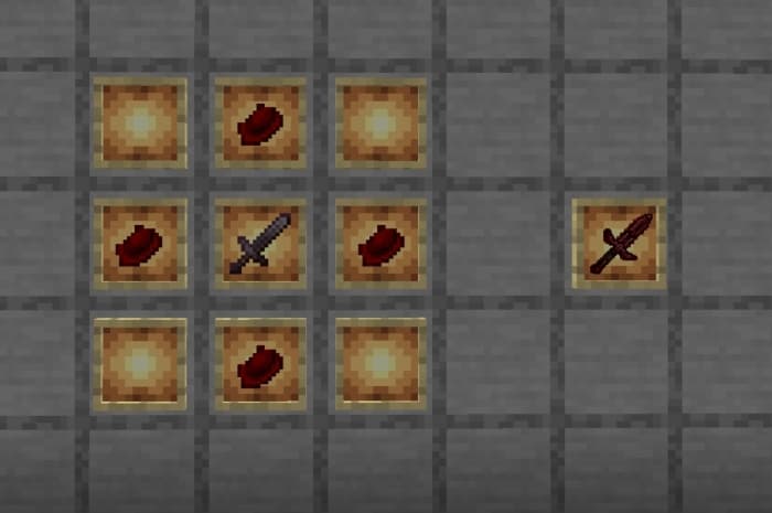 Nether Sword Recipe