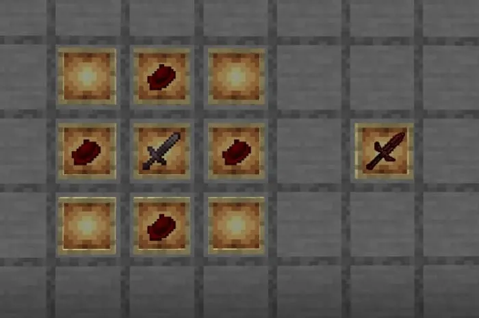 Nether Sword Recipe