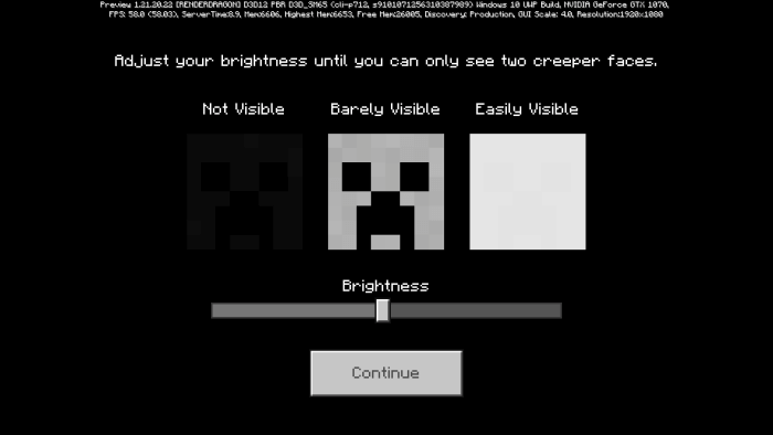 Recommended Brightness Settings