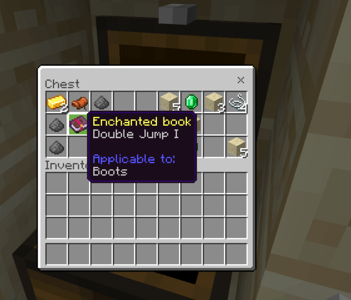 Enchanted Book in the Chest