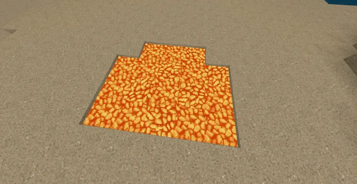 Lava Replaced with Beans