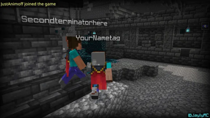 Custom Nametags: Screenshot
