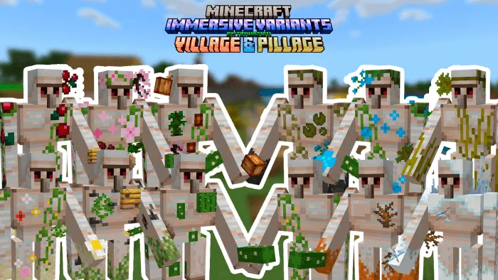 New Iron Golem Skins