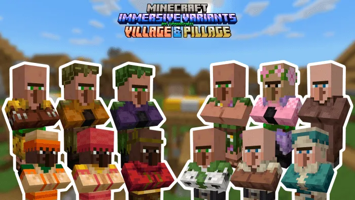 New Villager Skins