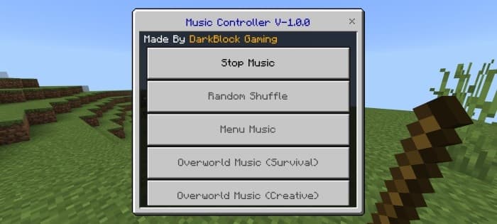 Music Controller: Screenshot 1