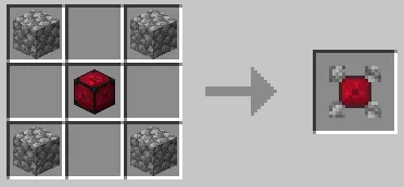 Cobblestone Ruby Reactor Middle Recipe