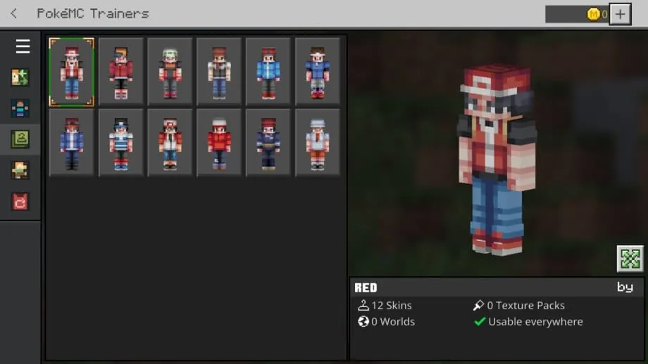 Thumbnail: Pokémon Skin Pack