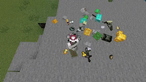 Walking on items on the ground
