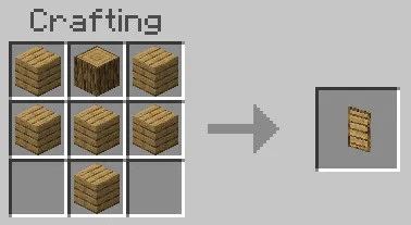 Wooden Shield Recipe (Variant 1)