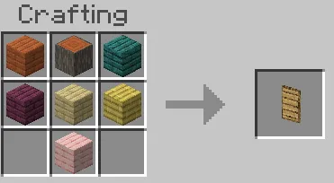 Wooden Shield Recipe (Variant 2)
