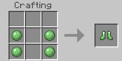 Raiyon's Slime Sling-Boots Addon for Minecraft