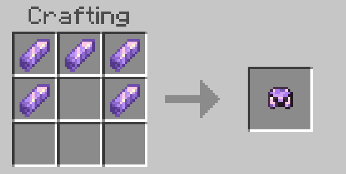 Amethyst Helmet Recipe