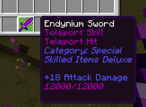 Endynium Sword