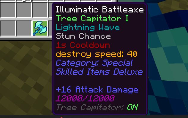 Illuminatic Battleaxe