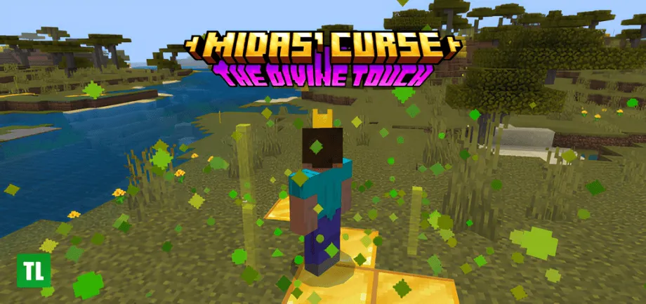 Thumbnail: The Divine Touch Midas' Curse Add-on V2.1 | 1.21.50+ Quality Update!