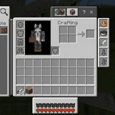 Crafting Planks & Sticks with Saw