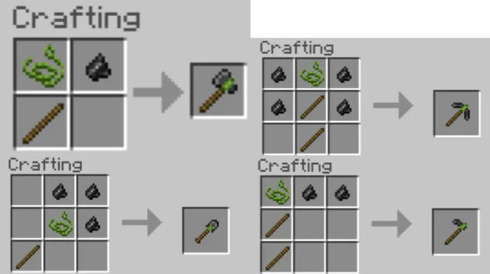 Flint Toolset Recipes