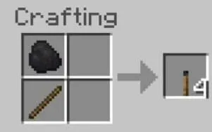 Unlit Torch Recipe